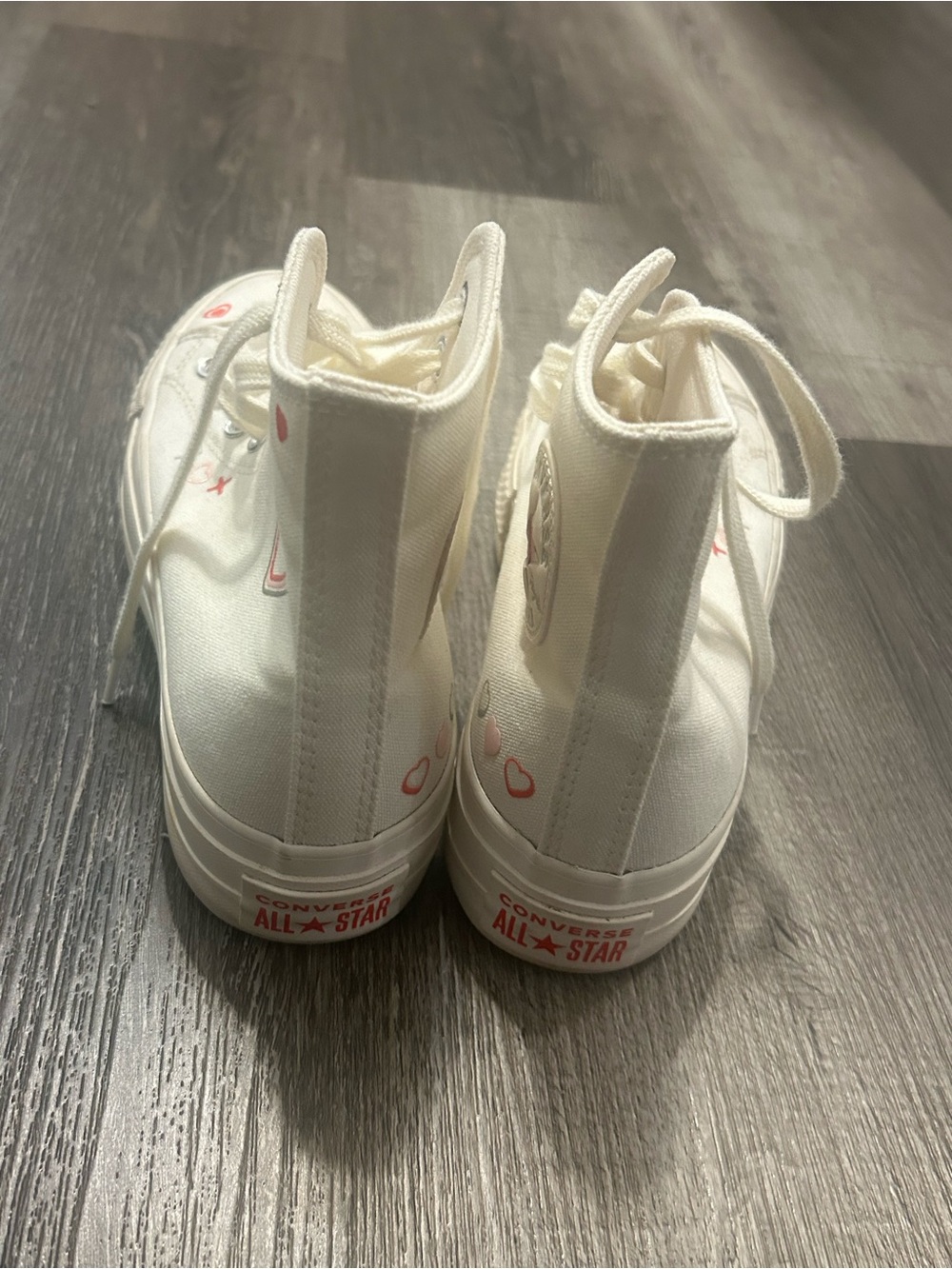 Converse Chuck Taylor All Star Lift Platform High "Y2K Heart" - Picture 3 of 7
